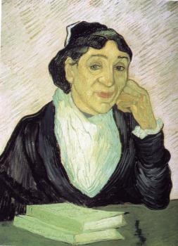 Vincent Van Gogh : L'Arlesienne, Portrait of Madame Ginoux